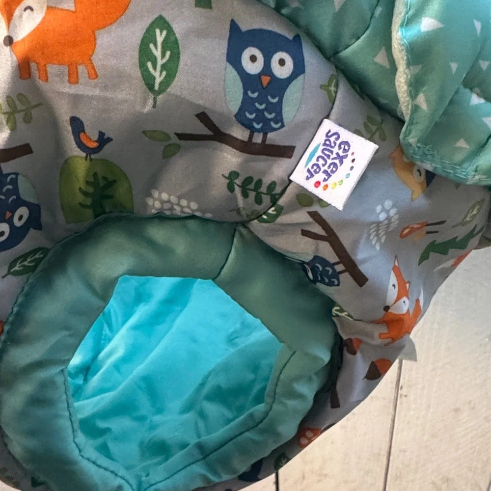 Playful Forest Print Diaper Cover